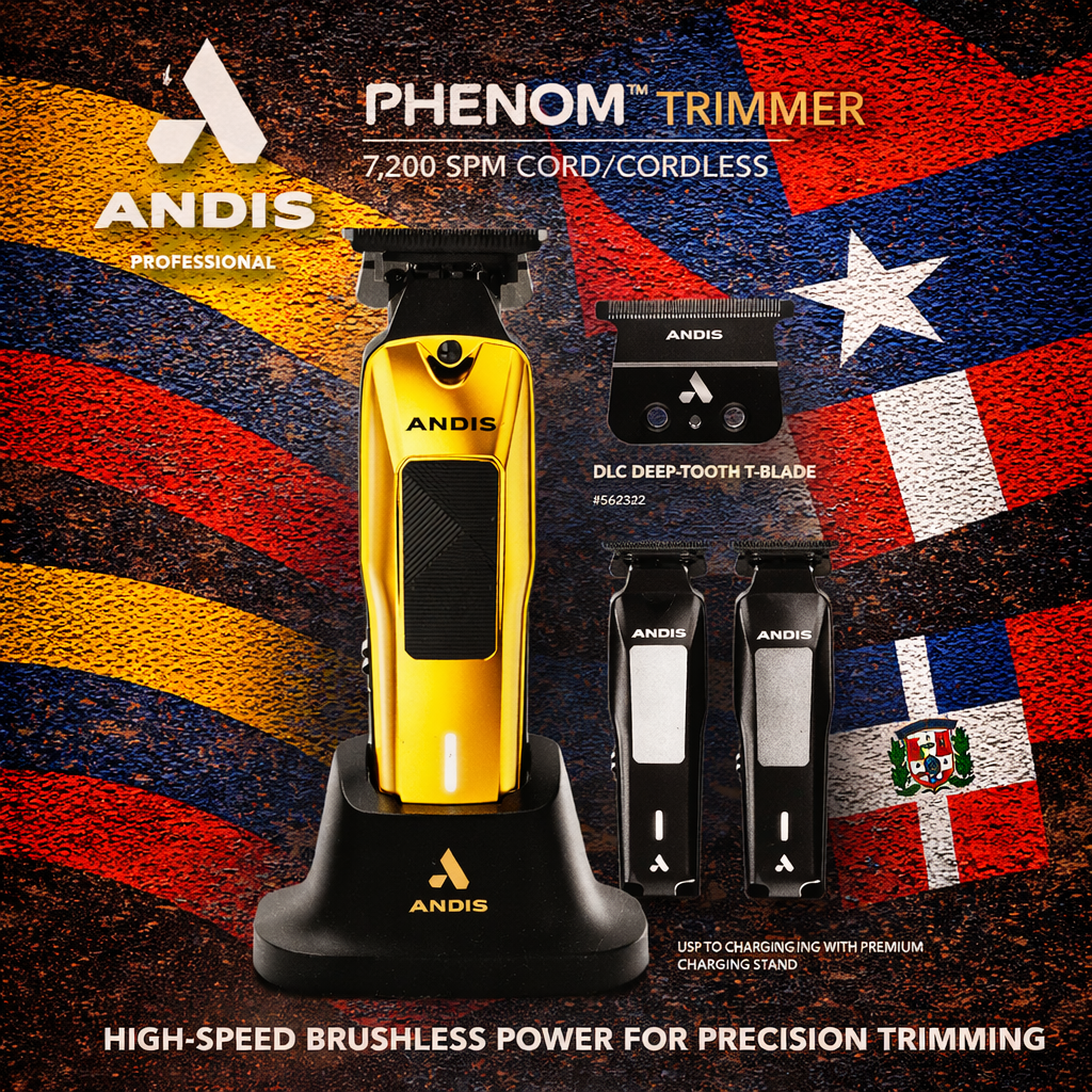 Andis Phenom Professional Cord/Cordless Lithium ion Electric Beard & Hair Trimmer