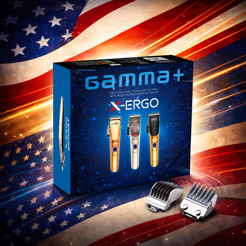 Gamma X-Ergo Cordless Clipper with Magnetic Motor