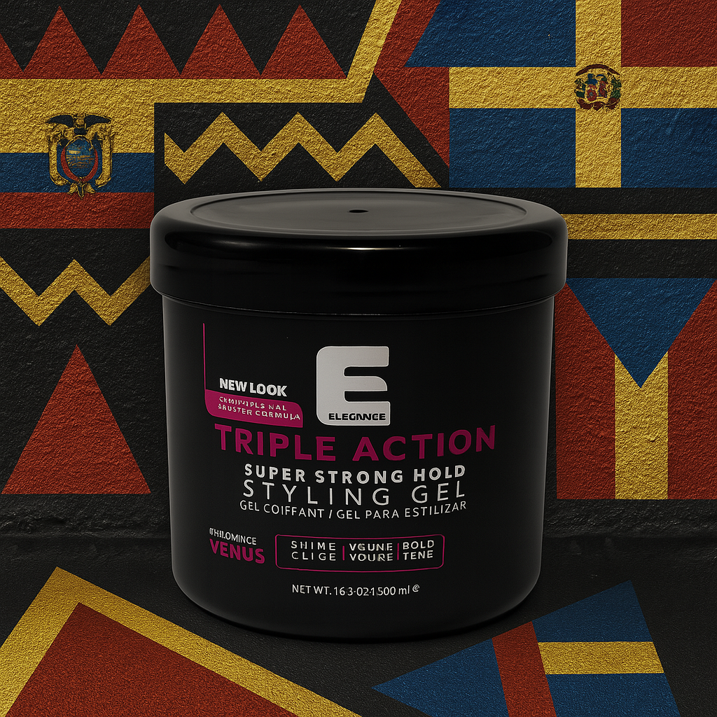 Gel Capilar Elegance Plus - Fijación Fuerte y Brillo