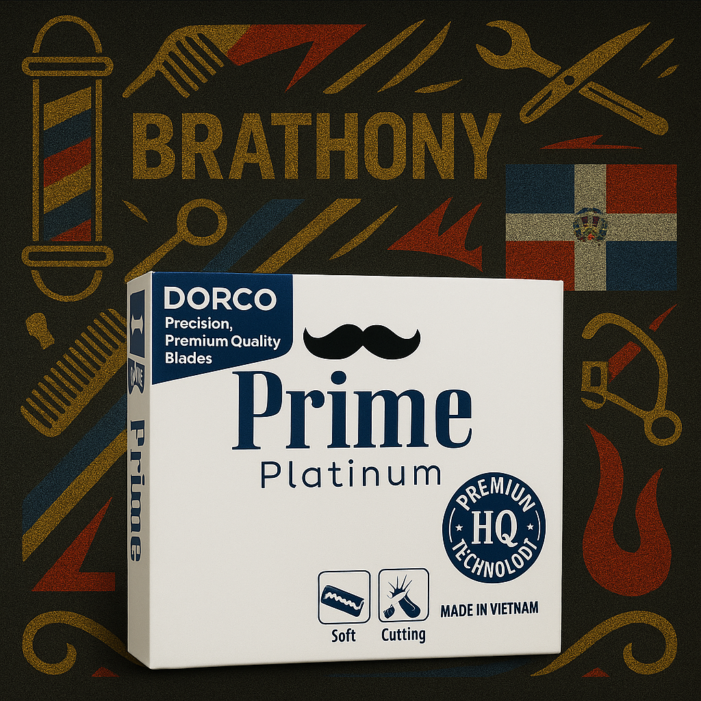 Hojas de Afeitar Dorco Prime Platinum (Caja de 100)