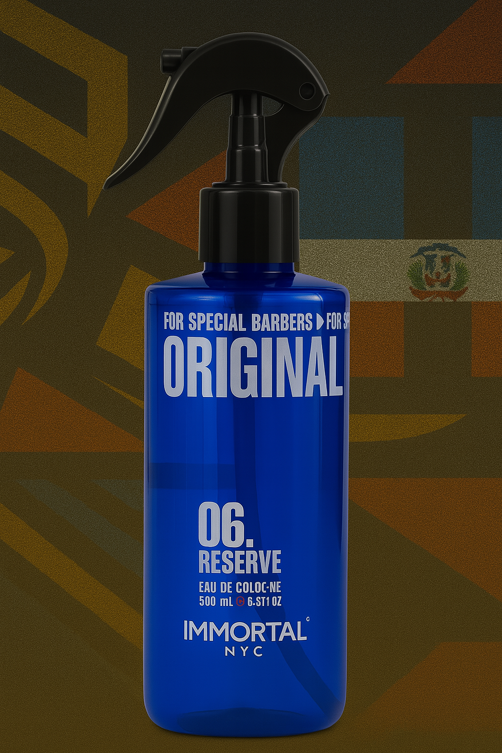 Alcohol Antiséptico para Barbería IMMORTAL NYC.