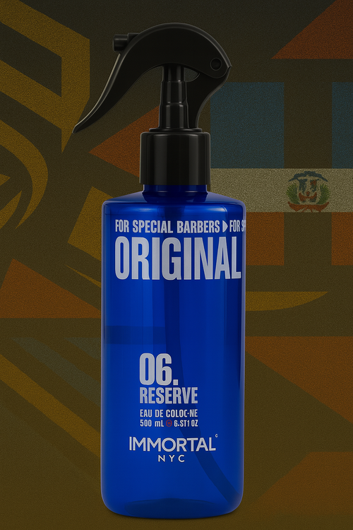 Alcohol Antiséptico para Barbería IMMORTAL NYC.