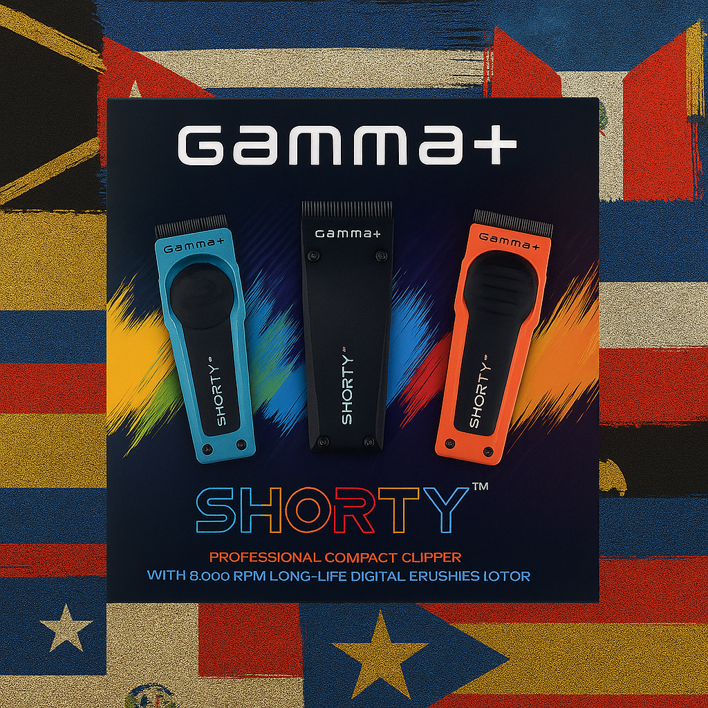 GAMMA+ Shorty - Cortapelos inalámbrico profesional