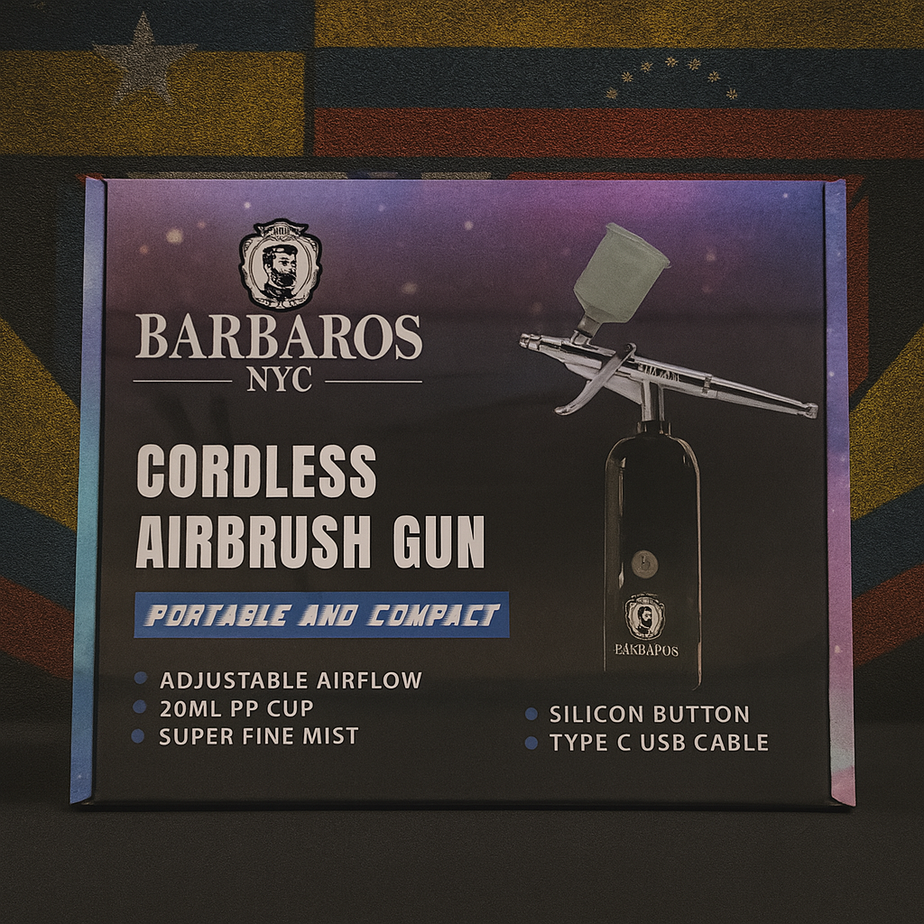 Kit de aerógrafo 35 PSI pistola de aerógrafo BARBAROS