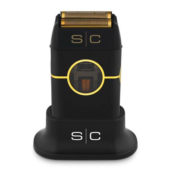 StyleCraft Instinct Dual Foil Metal Cordless Shaver with IN2 Vector Motor