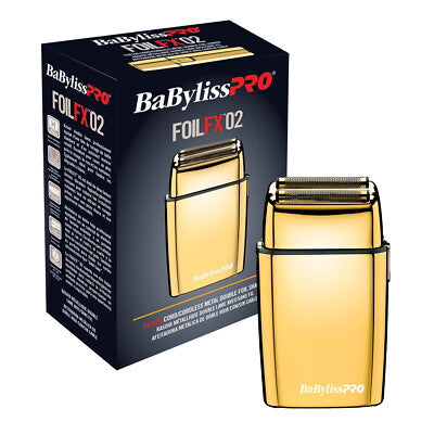 BaBylissPRO GoldFX Shaver – Ultra-Smooth Professional Finishing Foil Shaver
