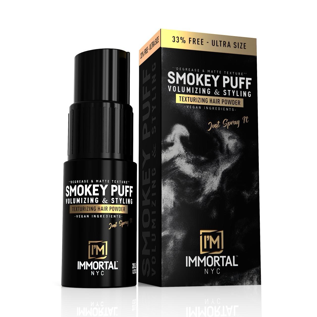 IMMORTAL NYC SMOKEY PUFF HAIR POWDER – MATTE VOLUMIZING